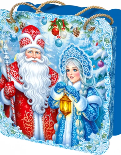 Хрустальная зима с накладками арт.26058